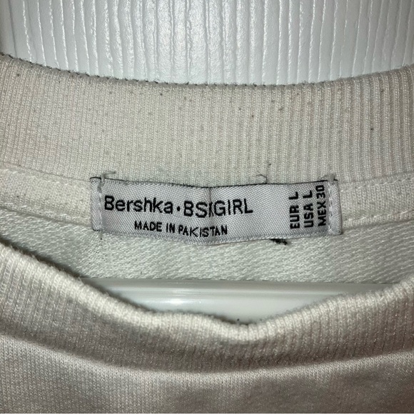 Bershka “Cosmic Youth” Cropped Sweatshirt - Picture 6 of 6